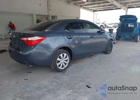 2017 Toyota Corolla Le из США, поврежденный, VIN 2T1BURHE9HC832939